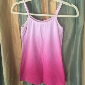 Hard Tail Pink Ombre Yoga Tank